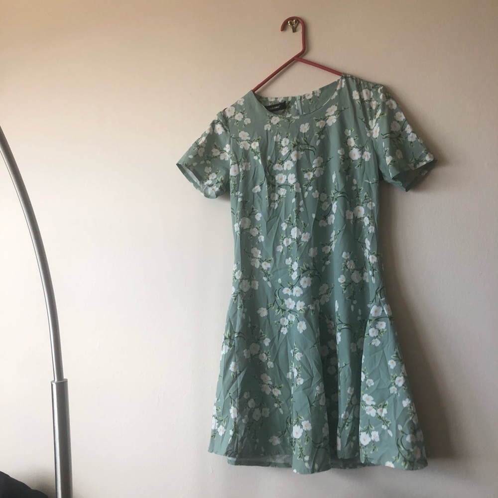 Floral mini dress